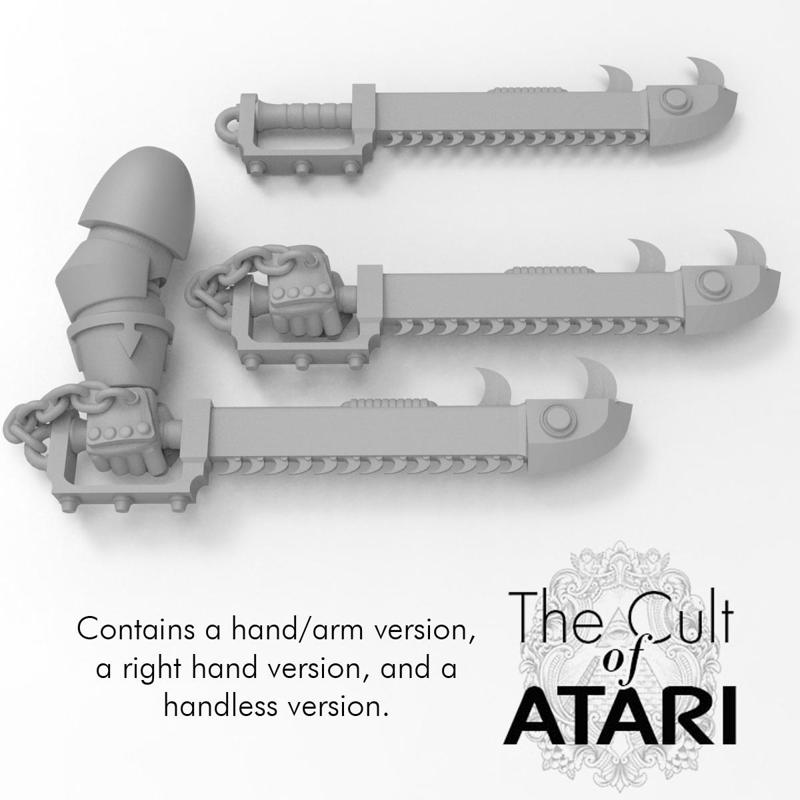 Traitor Space Marine Chain Sword