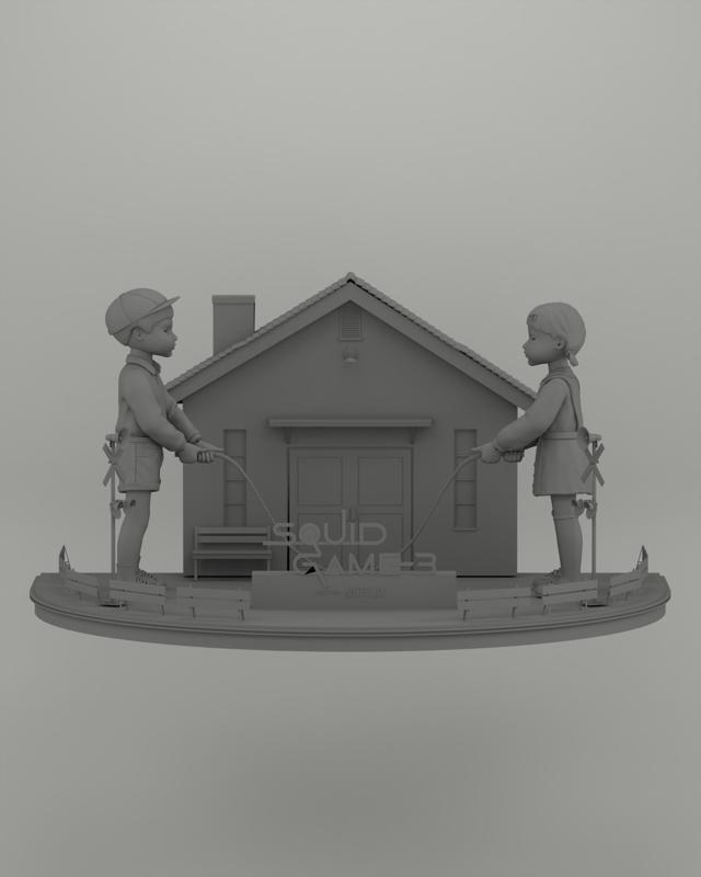 Squid Game - Jump Rope Diorama