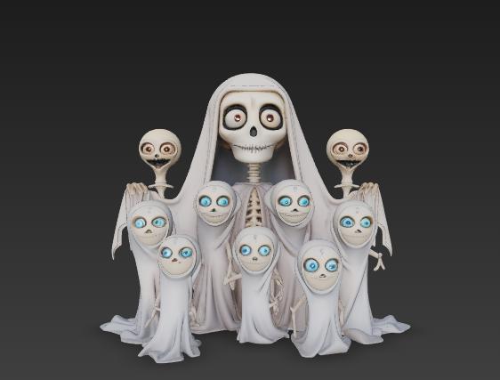 the souls of the dead