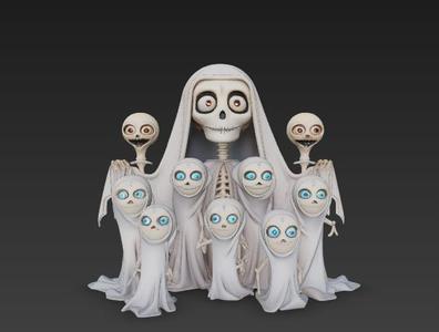the souls of the dead