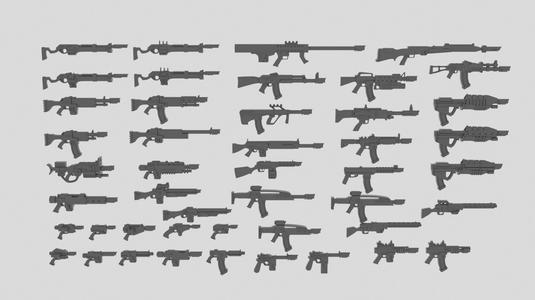 Lasguns compendium 2: slaves to Gun God