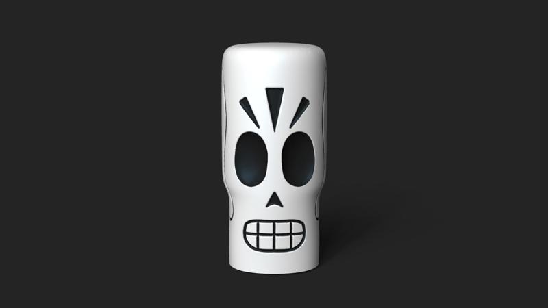 Manny Calavera - Grim Fandango Decorative - KeyChain
