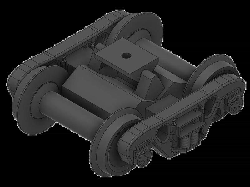 Bogie Freight 1650 840 - Dragon Railway