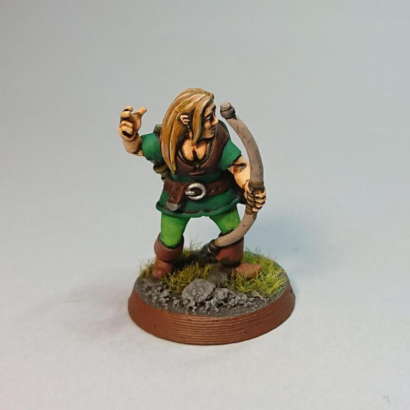 Sam Soul, half-elf ranger