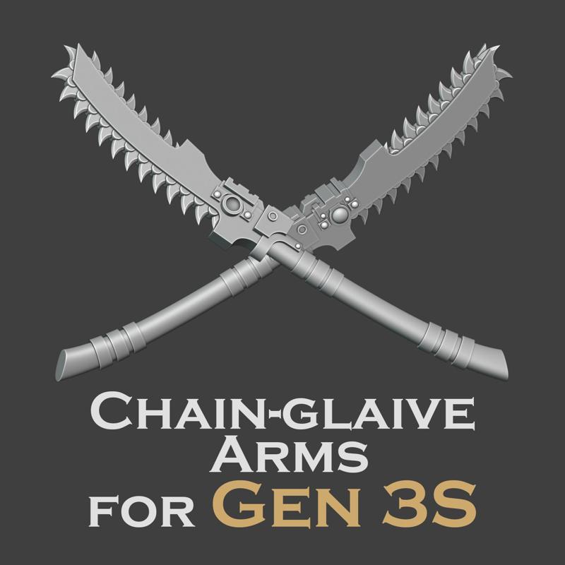 Gen 3S Chain-glaive arms