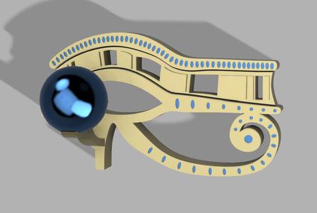 Eye of Horus and Mount