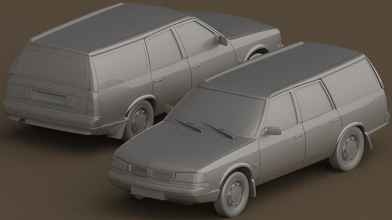 Moskvich Svyatogor Wagon (Not Real).
