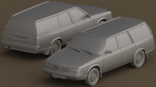 Moskvich Svyatogor Wagon (Not Real).
