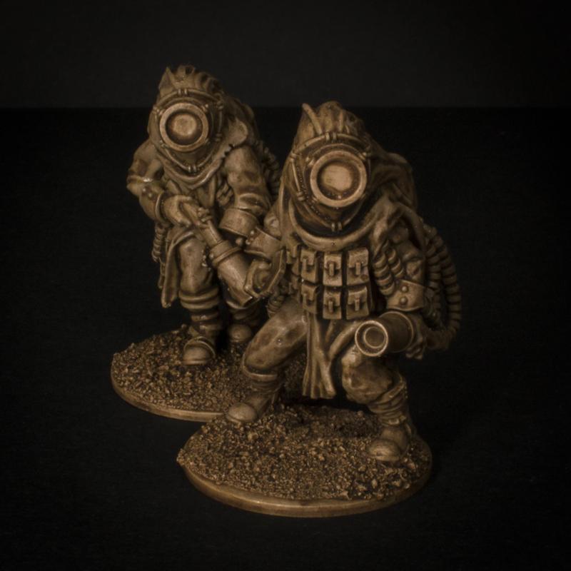 The Underminers - Gunner & Gunner with Shovel