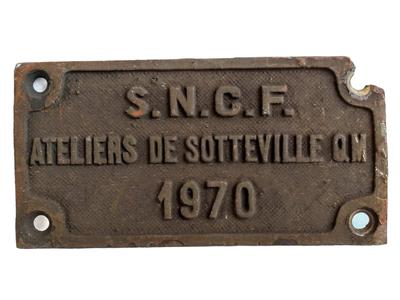 Badges Ateliers De Sotteville circa 1969-70