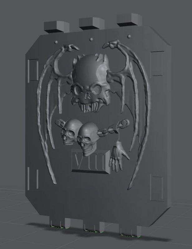 LAND RAIDER DOOR VIII Battalion Lords of the Night