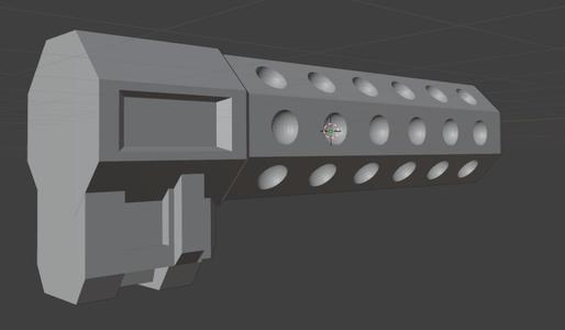Octagonal Boltgun Suppressor