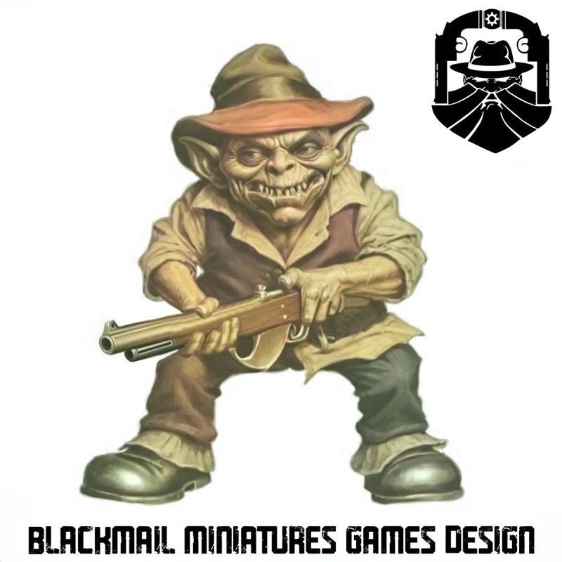GOBLIN GUNNER 2 KARCASS GANG FANTASY PROHIBITION OLDHAMMER GAME