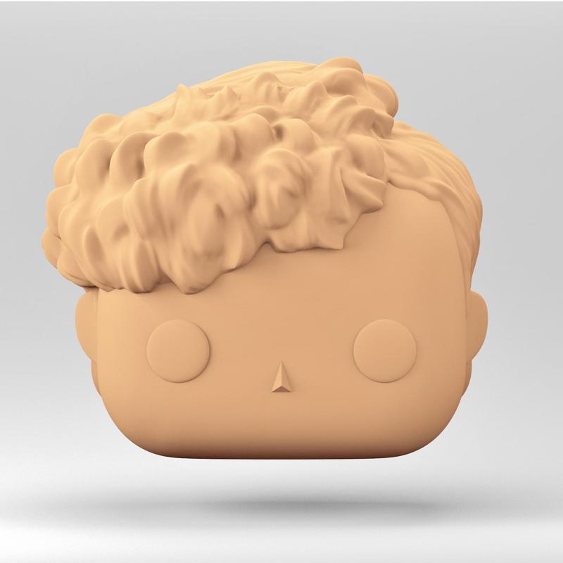 Stylized Chibi / POP Head STL | 3D Print File | WH_9-9