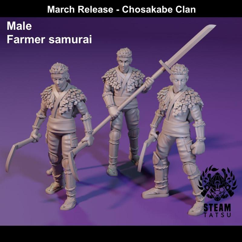 Male farmer samurai