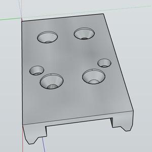 Adapter Plate for a red dot on the ssx23