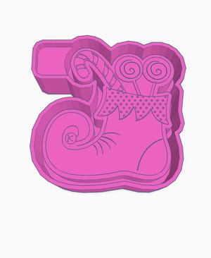 Elf Shoe Mold Housing STL