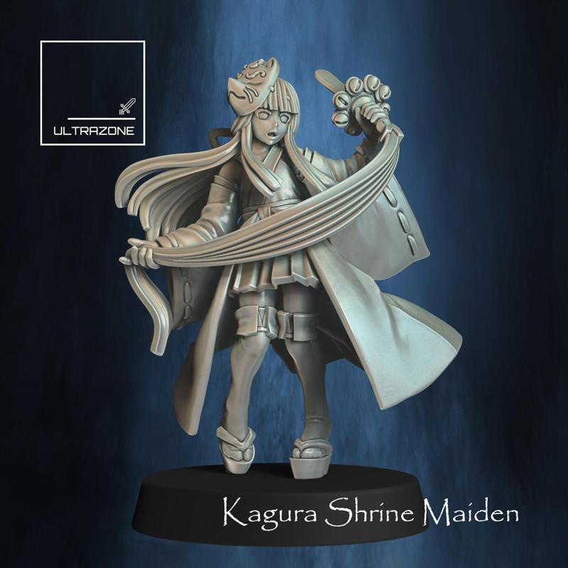 Kagura Shrine Maiden "Saya"