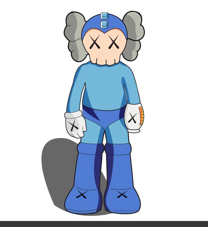 Kaws Megaman