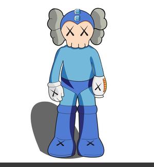 Kaws Megaman