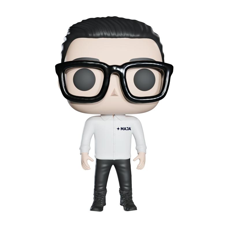 Funko pop man glasses