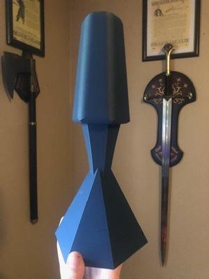 Two Piece Helmet Stand