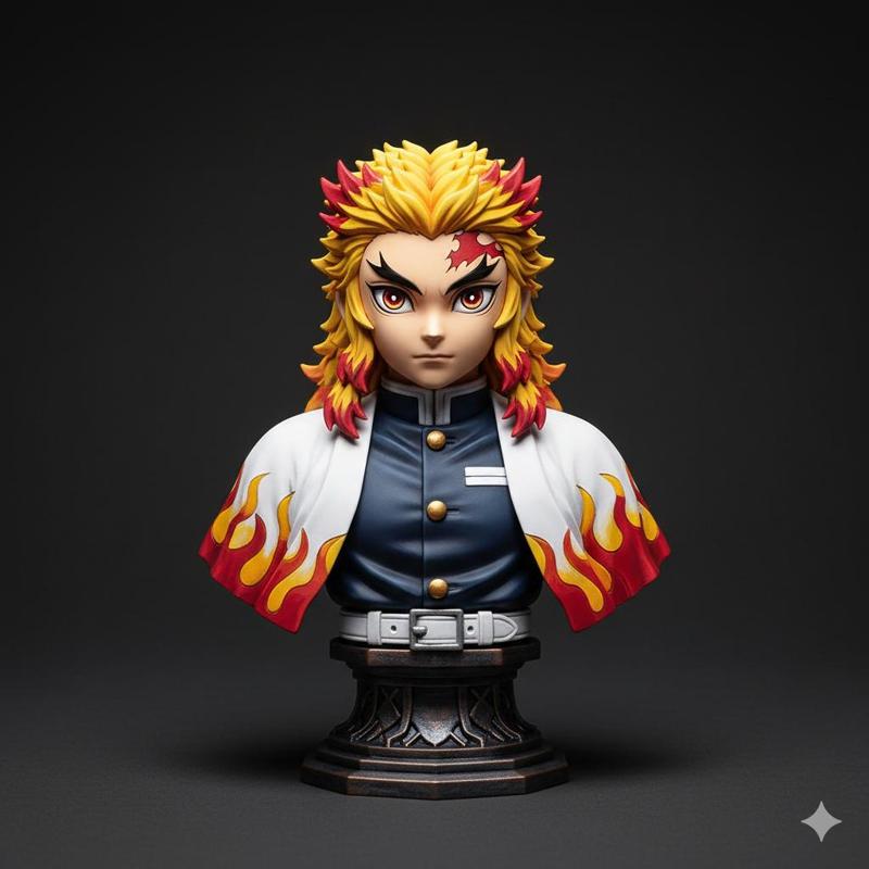 Kyojuro Rengoku - Flame Hashira Bust (Demon Slayer)