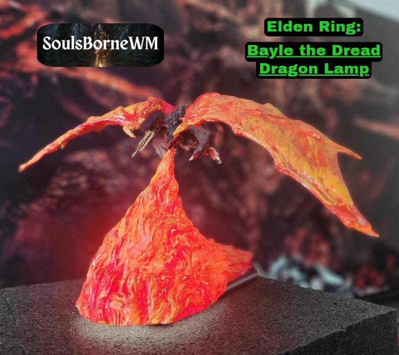 Elden Ring: Bayle the Dread lamp (Dragon Lamp)