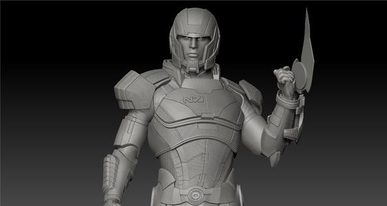 Commander Shepard - N7 ME3 Armor