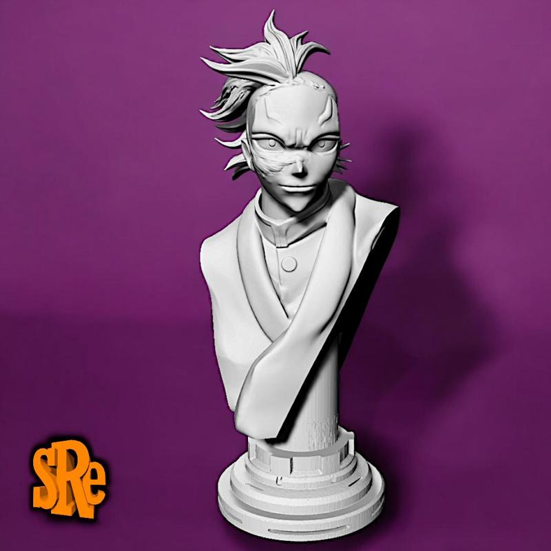 Genya Shinazugawa - Demon Slayer Bust