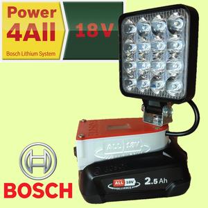 BOSCH Power for All 18v Projector WITH BATTERY PROTECTION