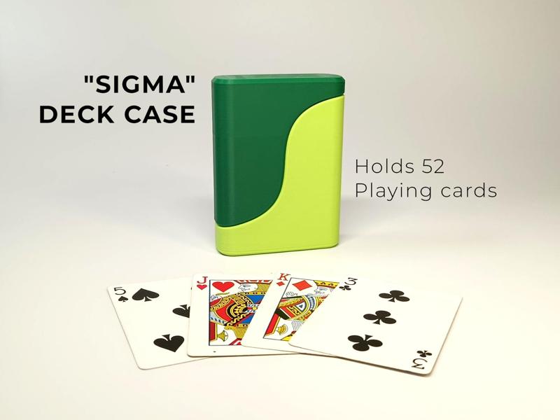 "Sigma" Deck Case | For standard playing cards
