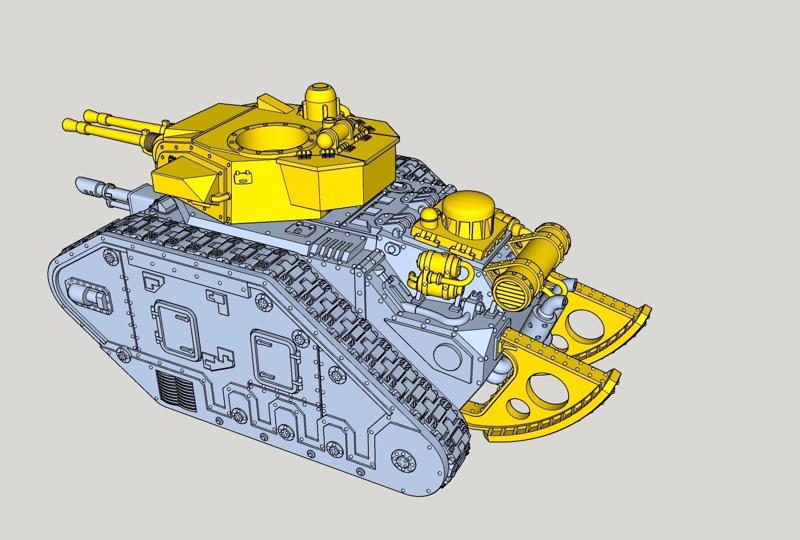 OLD GUARD DKOK  MAIN BATTLE TANK ACCESSORIES