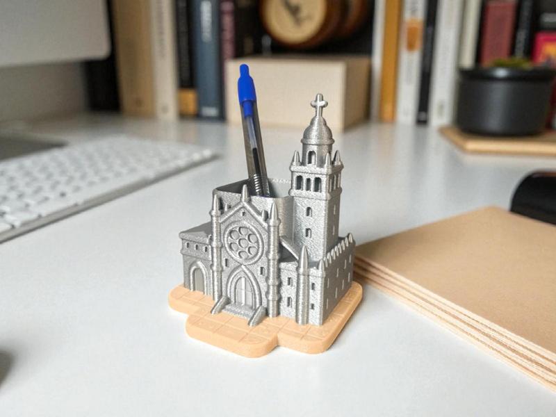Cathedral Pen Holder