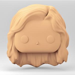 Stylized Chibi / POP Head STL | 3D Print File | WH_3-24