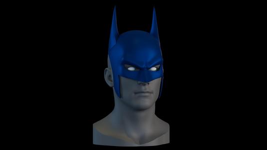 Comic Batman Faceshell