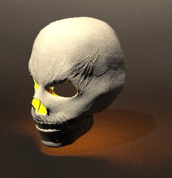 Ghost Rider style mask