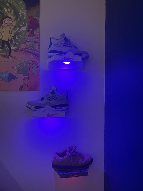 LED Wall-Mounted Sneaker Holder