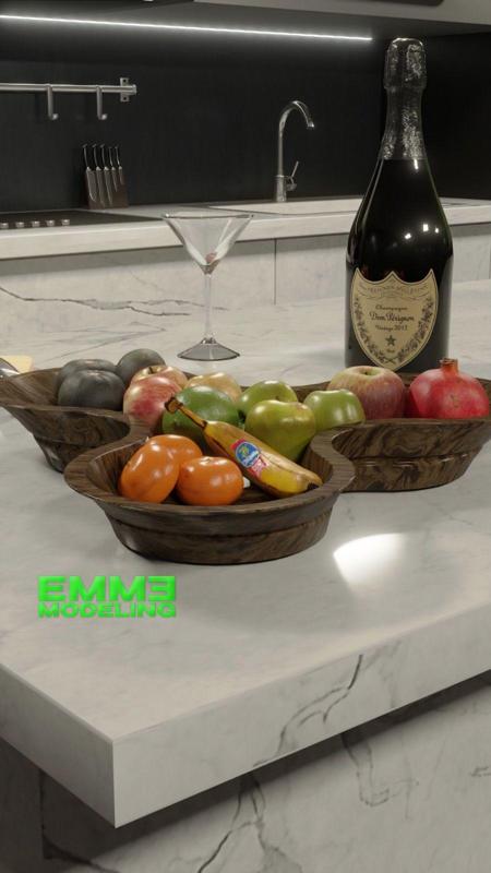 Modern Fruit Bowl