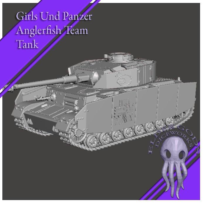 Girls Und Panzer "Anglerfish" Panzer 4  (1:35 scale)