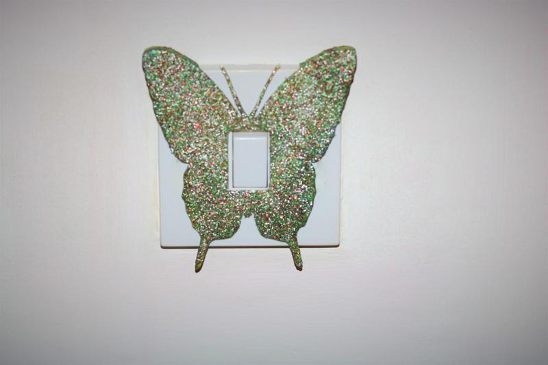 Butterfly light switch cover