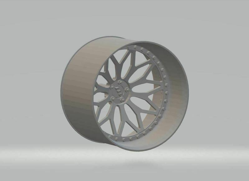 1/24 Scale BBS Sunflower 19 Inch