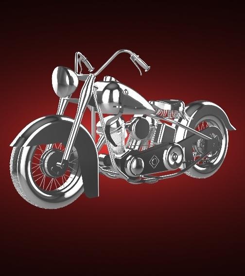 Harley-Davidson FL Hydra Glide 1951.