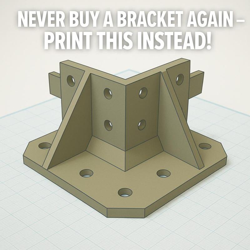 Heavy-Duty Corner Bracket for Extreme Loads - Industrial Grade