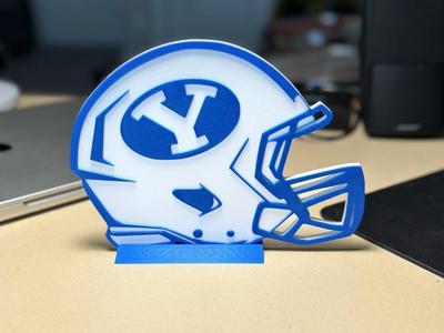 BYU Football Helmet