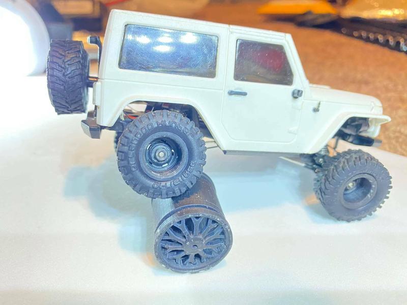 Orlandoo Hunter 1/35 scale "Mag/Mudding" Wheels "Maglandoos" WIDE OFFSET