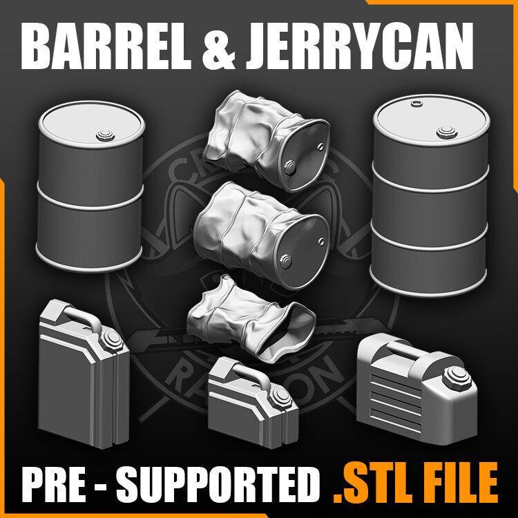 JERRYCANS AND BARRELS