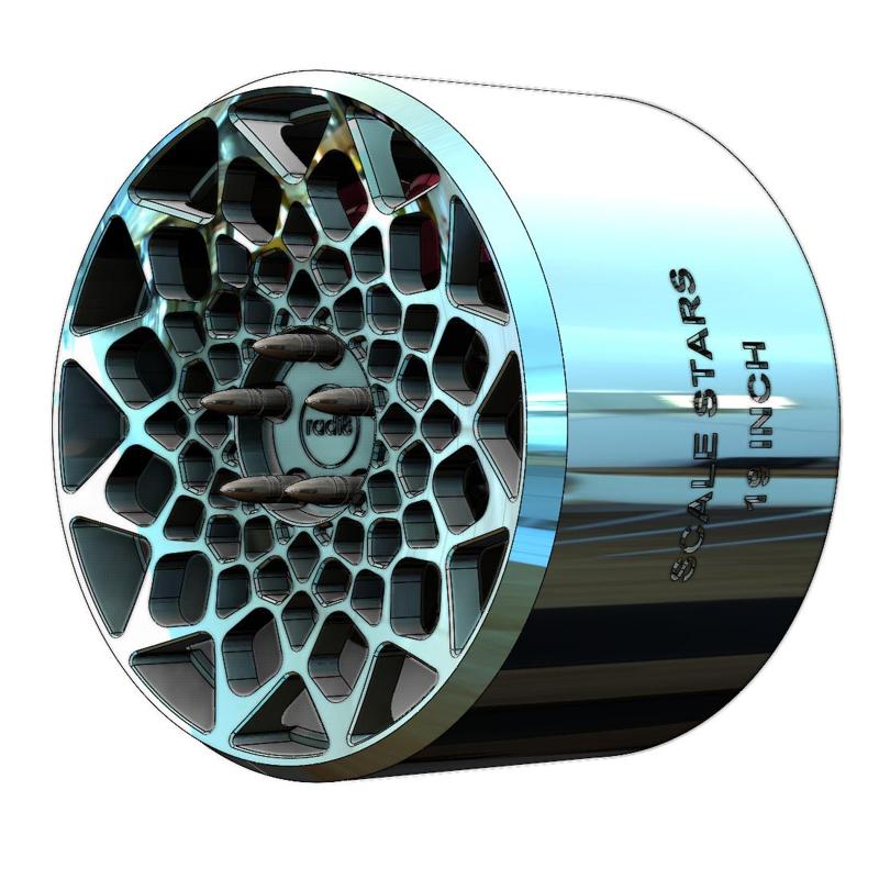 Radi8 R8B12 19inch 1/24 scale.