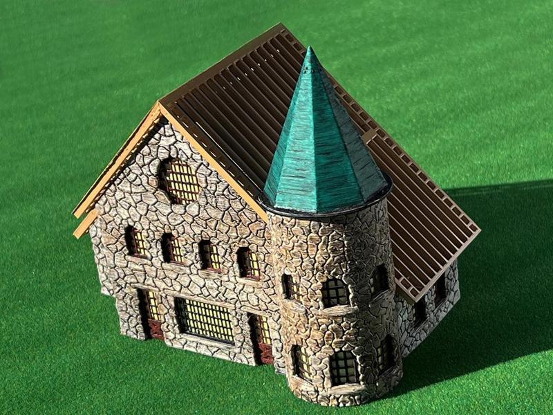 STONE BUILDING HO SCALE