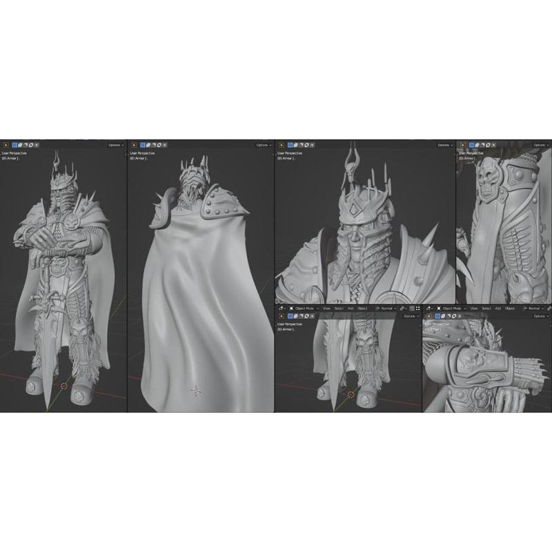 THE LICH KING - WoW - ARTHAS- THE LICH LORD - WORLD OF WARCRAFT - ANIME/GAME CHARACTER